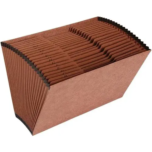 Legal Expanding File 8.5" X 14" 21 Pockets Brown Legal Expanding File 8.5" X 14" 21 Pockets Brown