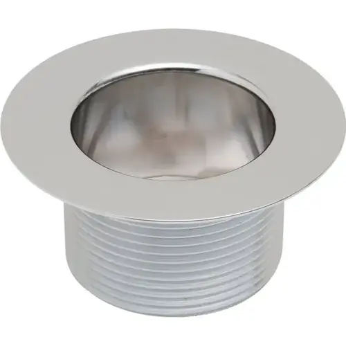 Drain Insert 10-24 Fine Thread Chrome-Plated Brass