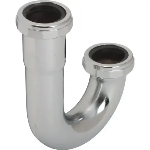 Brass Tubular J-Bend 1-1/2" X 1-1/2" Washer Connect 20-Gauge Hi-Inlet