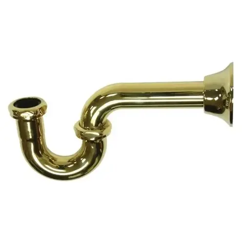 Cc2182 P-Trap, 1-1/4 Inch Polished Brass Cc2182 P-Trap, 1-1/4 Inch Polished Brass