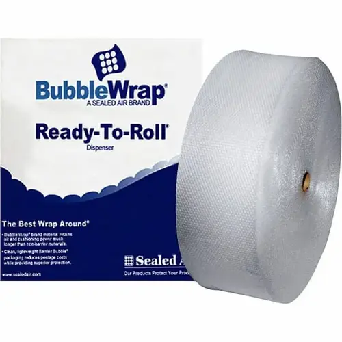 Clear 12" X 250ft Bubble Wrap Perforated Roll