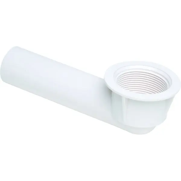 GENERIC PRIVATE BRAND Tub Drain Shoe Coarse Thread Pvc White 416376 GENERIC PRIVATE BRAND Tub Drain Shoe Coarse Thread Pvc White 416376