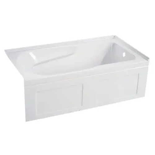 Aqua Eden Vtap603220cr 60" Acrylic Alcove Tub W/Right Hand Drain