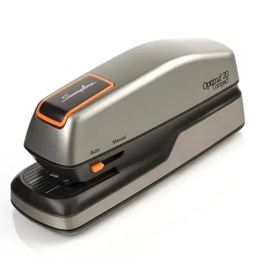 Optima Grip Battery Operated Electric Stapler Silver/Black