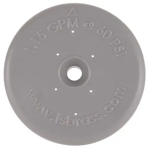 Plastic Spray Face, For Use W/ Spray Valve, Gray Plastic Spray Face, For Use W/ Spray Valve, Gray