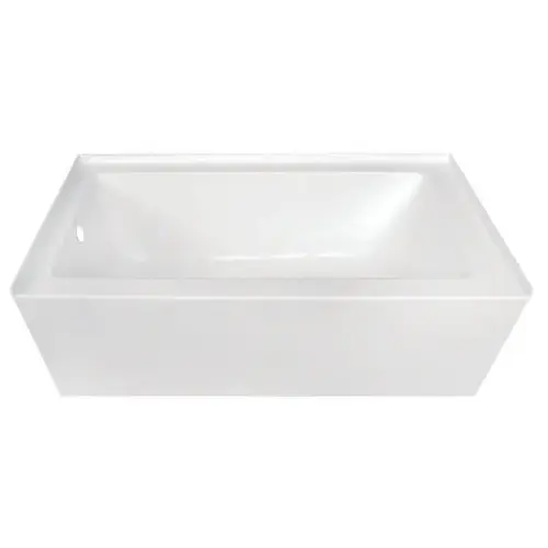Aqua Eden Vtde603122l 60" Acrylic Alcove Tub W/Left Hand Drain