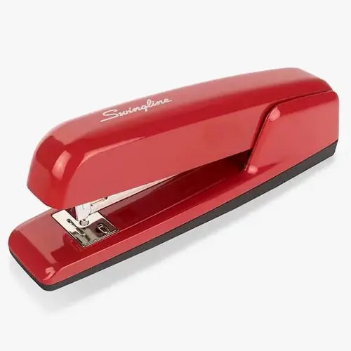 747 Business Desktop Stapler Metal Red Rio