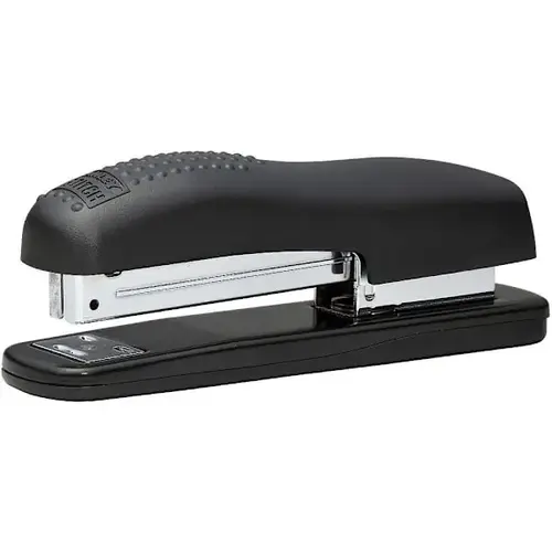 Ergonomic Desktop Stapler Fastens Up To 20 Sheets Black Ergonomic Desktop Stapler Fastens Up To 20 Sheets Black