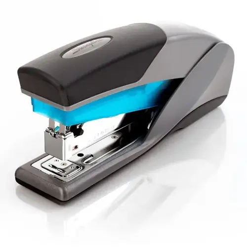 Optima 25 Reduced Effort Stapler Gray/Blue Optima 25 Reduced Effort Stapler Gray/Blue
