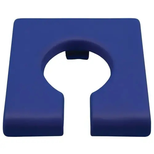 Replacement Deluxe Open Front Soft Seat With Rails In Blue Replacement Deluxe Open Front Soft Seat With Rails In Blue