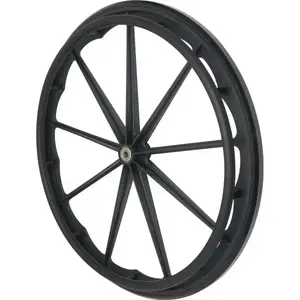 New Solutions RW181 Replacement Wheel 24" X 1" 9-Spoke 7/16" Bearing Pair