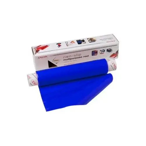 Non-Slip Material 8 X 6-1/2 Foot Roll Blue