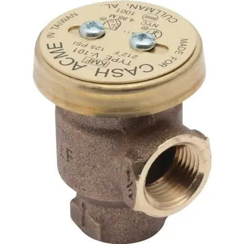 Anti-Siphon Atmospheric Vacuum Breaker Brass Body 3/4 Anti-Siphon Atmospheric Vacuum Breaker Brass Body 3/4