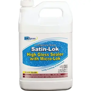 RAINGUARD BRANDS, LLC CR-1401 1 Gallon Satin-Lok High Gloss Surface Sealer With Micro-Lok