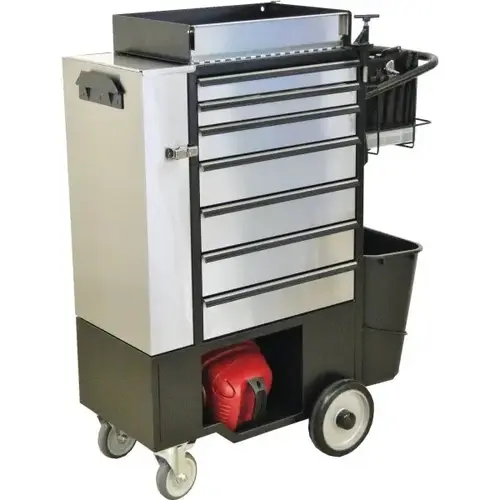 Hotel And Facility Engineering Cart With All Tools