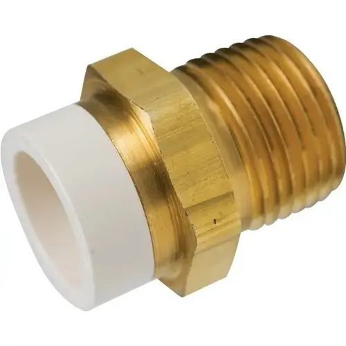 Cpvc Copper Transition Male Adapter - 3/4" X 3/4" Cpvc Copper Transition Male Adapter - 3/4" X 3/4"