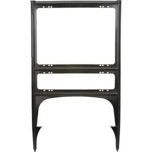 Hd Supply 655203 Designer Sign Frame, Bottom Rider, Black