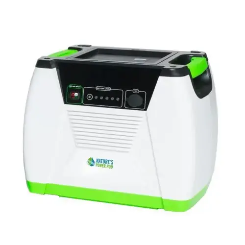 1200w/100ah Sealed Lead Acid Battery Power Pod, LED Gauge