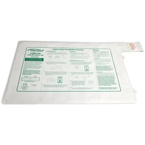 Cordless Weight-Sensing Bed Pad, 20 X 30", 45-Day Warranty