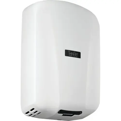 Thinair Hand Dryer White Abs Cover Surface Mounted Ada Compliant 110-120v
