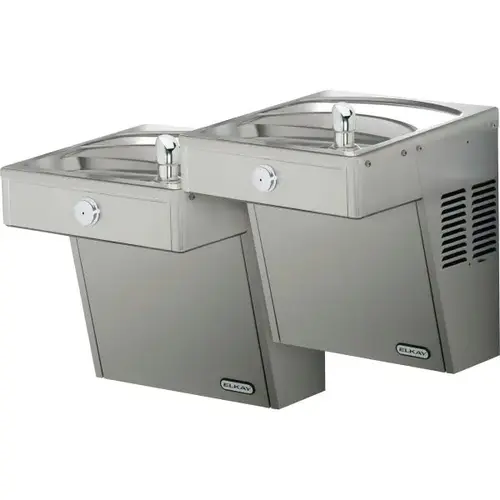 Cooler, Wall Mount, Bi-Level, Reverse Ada, Vr, 8 Gph, Stainless Steel Cooler, Wall Mount, Bi-Level, Reverse Ada, Vr, 8 Gph, Stainless Steel