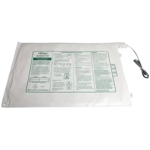 Corded Weight-Sensing Bed Pad, 20 X 30", 90-Day Warranty