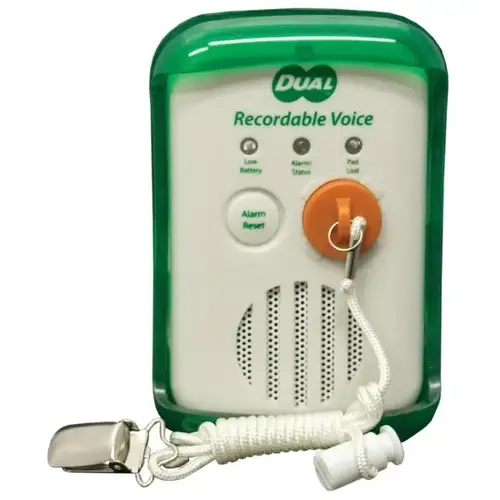 Dual Pull-String And Bed-Exit Recordable Voice Monitor