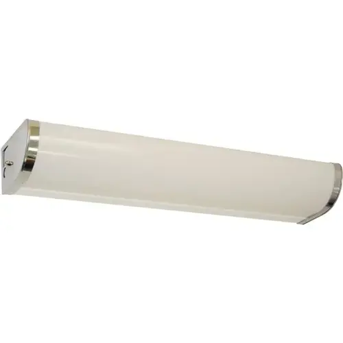 180-Watt Equivalent Brushed Nickel Integrated LED Vanity Light Color/Finish Family 180-Watt Equivalent Brushed Nickel Integrated LED Vanity Light Color/Finish Family