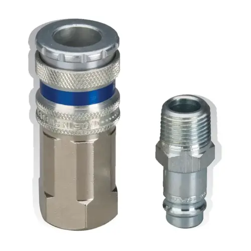 3/8" Female Coupler with 3/8" Male Plug Assembly 3/8" Female Coupler with 3/8" Male Plug Assembly
