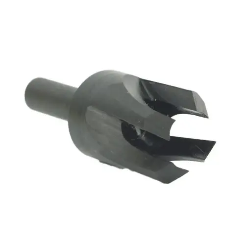 Standard Four Flute Plug Cutters Non-Ejecting 1/2" Dia