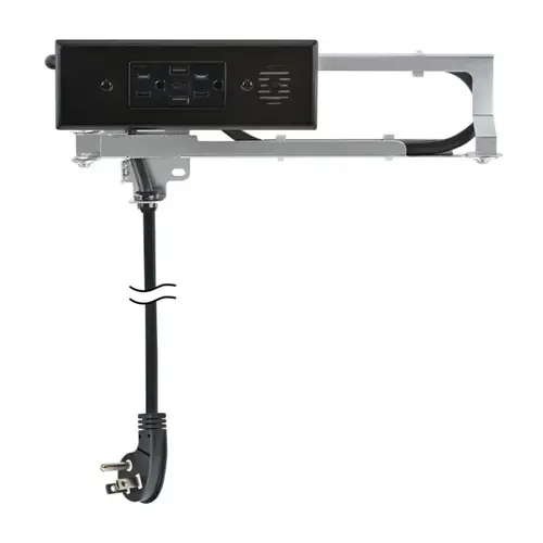 13"W In-Drawer Outlet Black 13"W In-Drawer Outlet Black