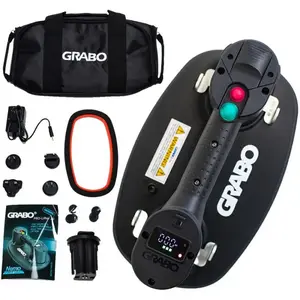 Grabo GP-1LI-FB-1S-HC Pro-Lifter 20 Electric Suction Cup, Digital with 1 Battery