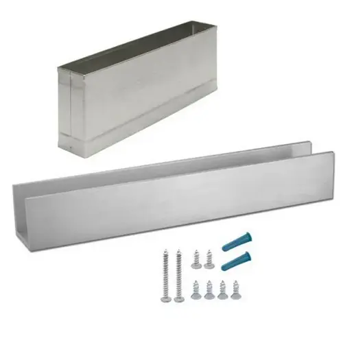 Partition Pilaster Shoe Kit, 1.25" x 8"