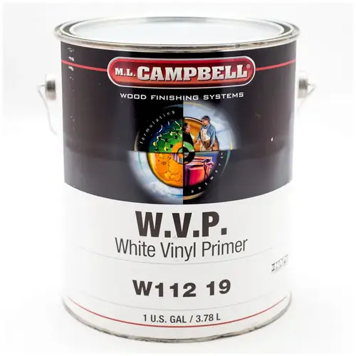 White Vinyl Primer, 1 Gallon White Vinyl Primer, 1 Gallon