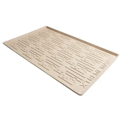 Xtreme Mat Beige Vanity Undersink Cabinet Mat 19-1/4" x 3/4" x 28-1/4"