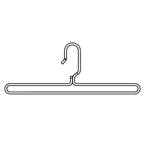 ProDryingRack SD Standard Hanger, Orange (50/Pack)