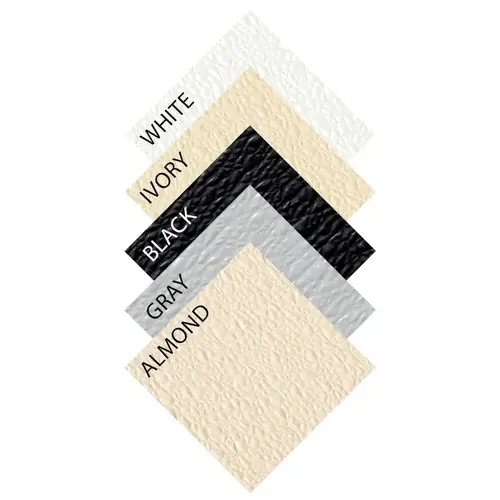 FRP - Fiberglass Reinforced Plastic Sheets and Accessories Division Bar, Almond, 10 ft