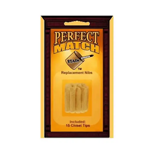 Stain Markers Replacement Nibs, 15 chisel style