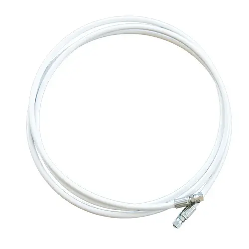 18" TensorGrip Quin White Flexible Hose