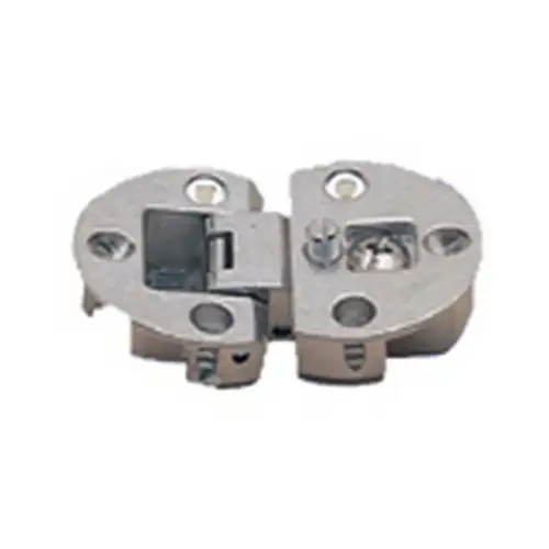 Free Swinging Flap Hinge, Screw-on Chrome