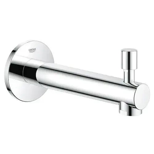 Grohe Concetto 6-11/16 Diverter Tub Spout - Chrome Grohe Concetto 6-11/16 Diverter Tub Spout - Chrome