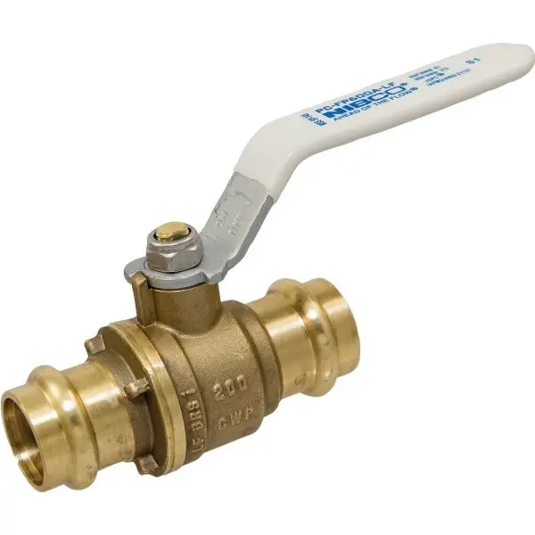 NIBCO Press-Connect Ball Valve - Lead-Free - Full Port - 1 Press X Press NF998KA