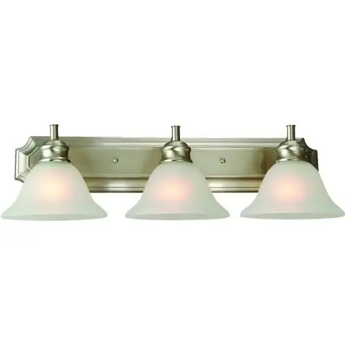 Bristol 24 In. 3-Light Bath Vanity Fixture Satin Nickel