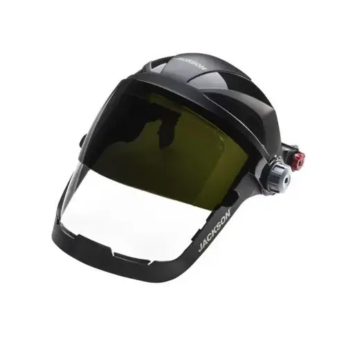 Lightweight Quad500 Premium Multipurpose Face Shield, Black