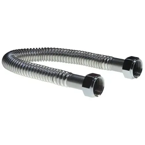 3/4 In Id Ss Flex W/3/4 In Fip X 3/4 In Fip X 24 In Supply Line