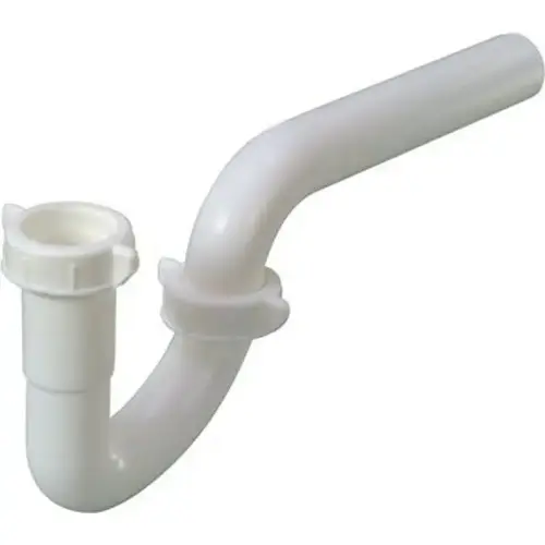 Trap 1 1/4 In. White Plastic Slip Joint P-Trap