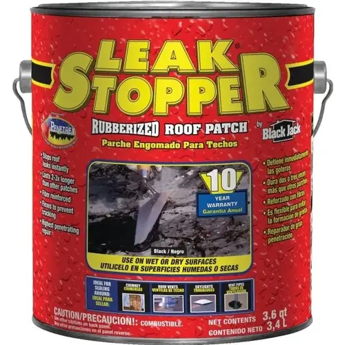 Rubberized Roof Patch, 1 Gallon Rubberized Roof Patch, 1 Gallon