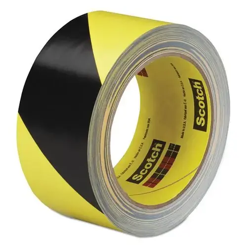 Safety Stripe Tape, 2" X 108 Ft, Black/Yellow Safety Stripe Tape, 2" X 108 Ft, Black/Yellow