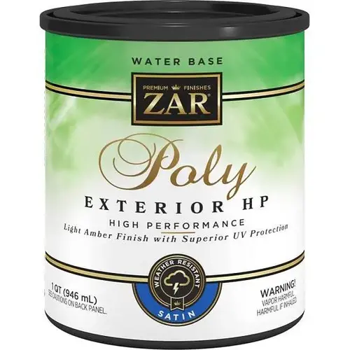 1 Qt. Satin Poly High Performance Ext Wb
