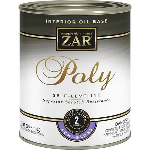 1 Qt. Semi Gloss Poly Interior 1 Qt. Semi Gloss Poly Interior